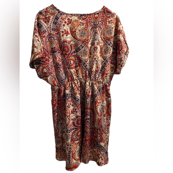 NWOT XL Shein paisley dress - Picture 4 of 6